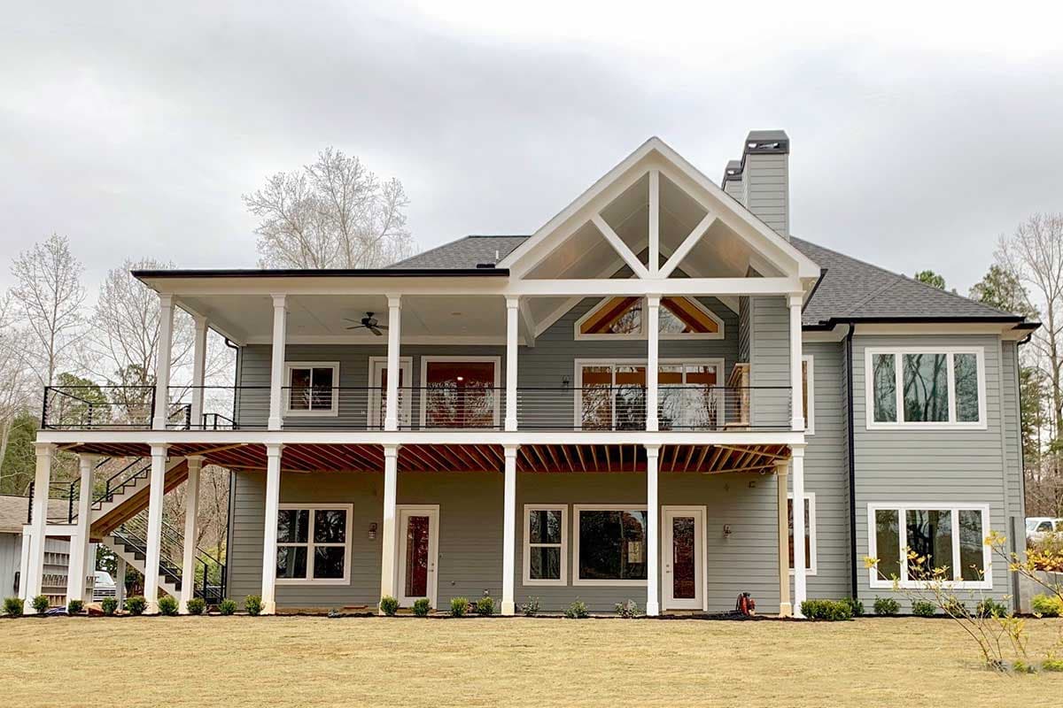 Plan 24382TW: 3-Bed Craftsman with Angled Garage for a Rear-Sloping Lot - Image #7 - Country, Craftsman, Mountain, Ranch, Rustic