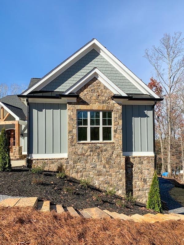 Plan 24382TW: 3-Bed Craftsman with Angled Garage for a Rear-Sloping Lot - Image #4 - Country, Craftsman, Mountain, Ranch, Rustic