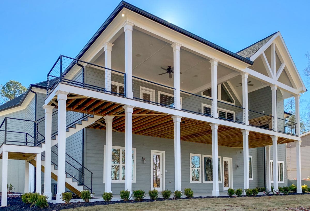 Plan 24382TW: 3-Bed Craftsman with Angled Garage for a Rear-Sloping Lot - Image #6 - Country, Craftsman, Mountain, Ranch, Rustic