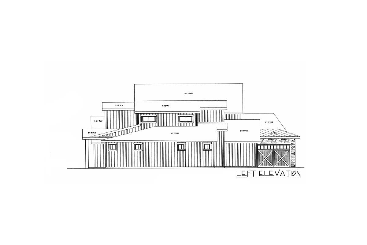 Plan 85265MS: Modern Farmhouse with 2-Story Foyer and Great Room - Image #4 - Barndominium, Country, Farmhouse, Modern Farmhouse, Rustic