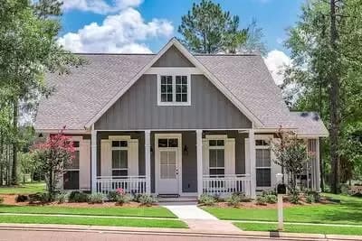 Compact Craftsman House Plan Ideal for a Narrow Lot - 2219 Sq Ft