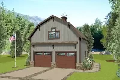 Spacious and Versatile Carriage House Plan 