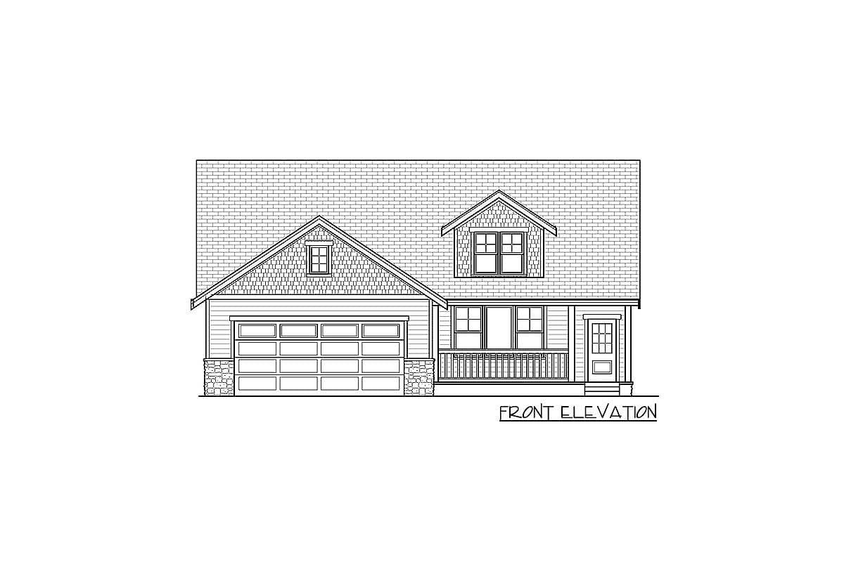 Plan 280017JWD: Traditional 4-Bedroom Home Plan with Den and Rec Room - Image #24 - Northwest, Traditional