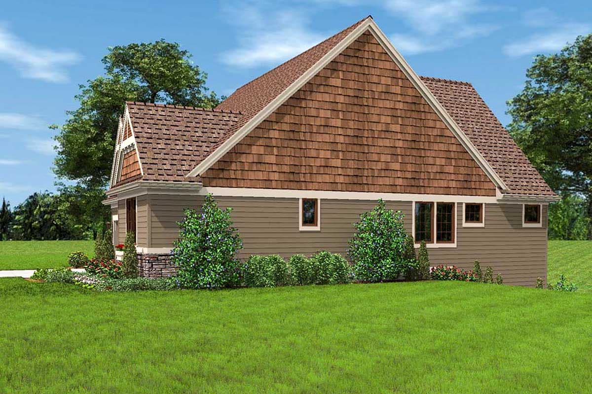 Plan 69700AM: Craftsman House Plan with Vaulted Great Room and Finished Lower Level - Image #11 - Craftsman, Northwest