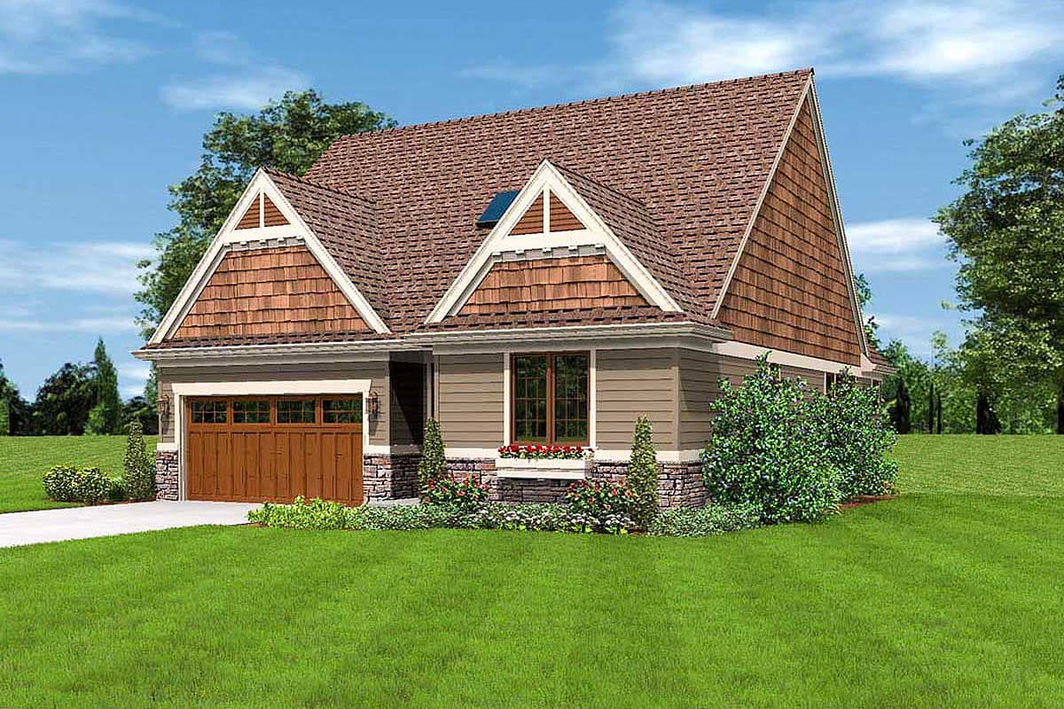 Plan 69700AM: Craftsman House Plan with Vaulted Great Room and Finished Lower Level - Image #12 - Craftsman, Northwest