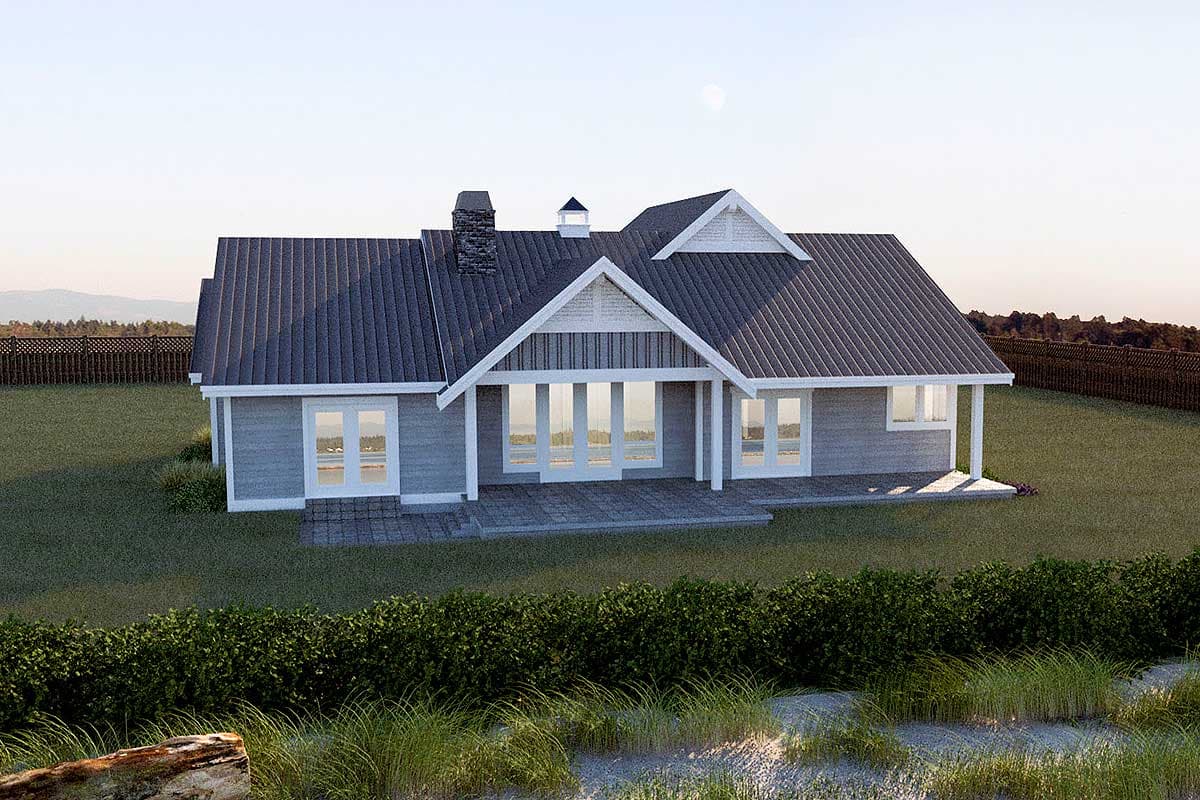 Plan 280018JWD: Charming 3-Bedroom Craftsman House Plan with Open Concept Main Floor - Image #25 - Cape Cod, Coastal, Craftsman
