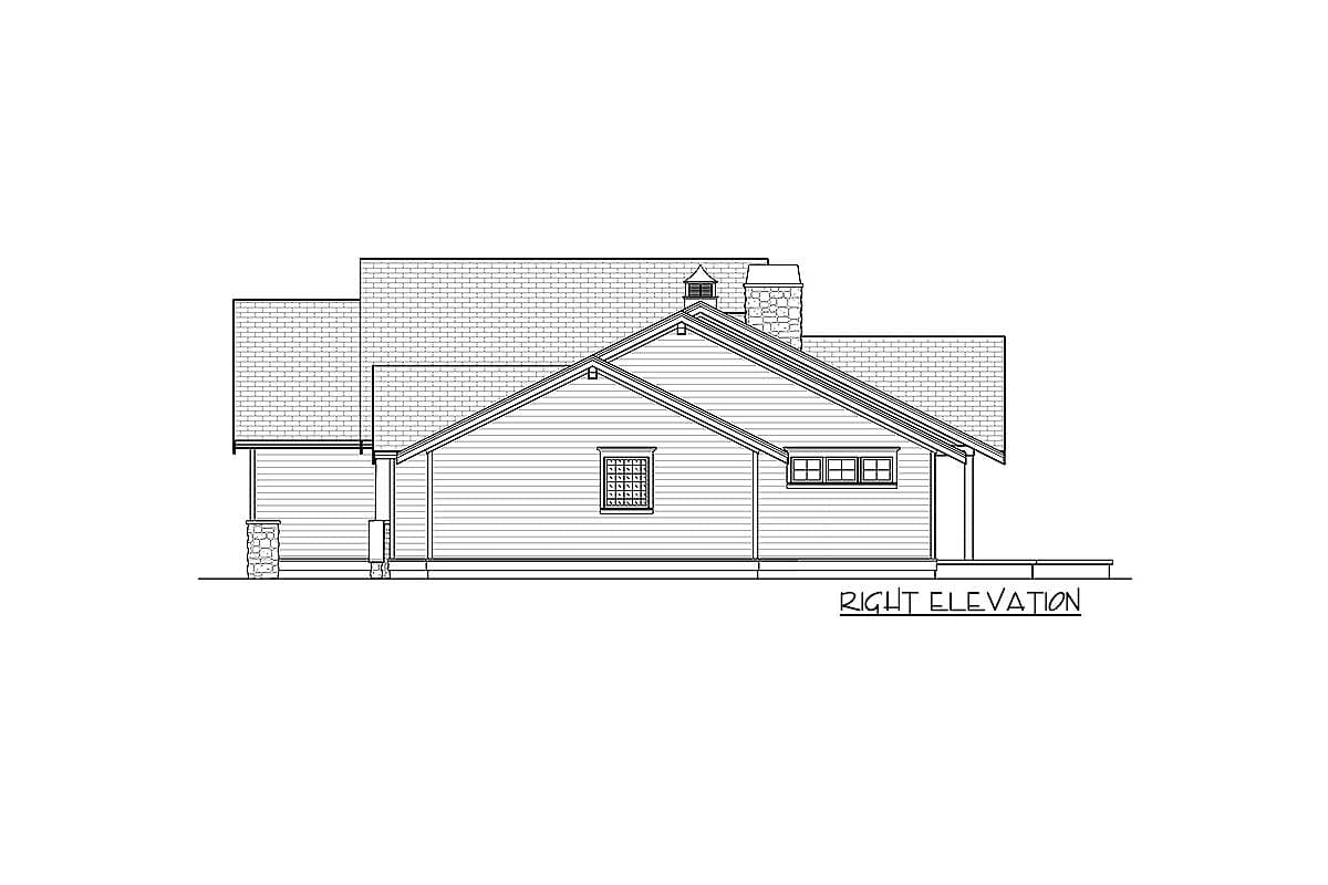 Plan 280018JWD: Charming 3-Bedroom Craftsman House Plan with Open Concept Main Floor - Image #30 - Cape Cod, Coastal, Craftsman