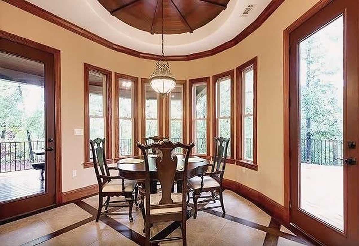 Plan 25646GE: Showcase Craftsman Home Plan with Curved Rear Patio and a 3-Car Garage - 3110 Sq Ft - Image #13 - Craftsman, Mountain