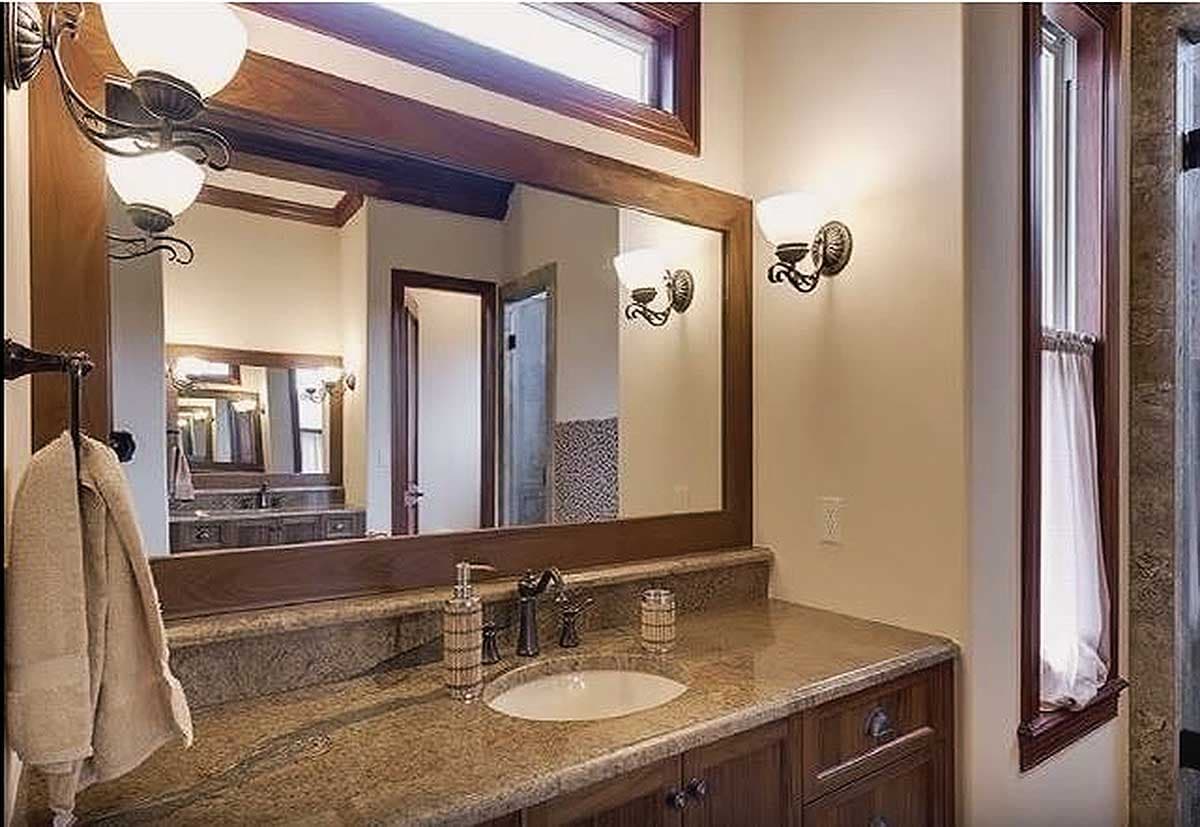 Plan 25646GE: Showcase Craftsman Home Plan with Curved Rear Patio and a 3-Car Garage - 3110 Sq Ft - Image #16 - Craftsman, Mountain