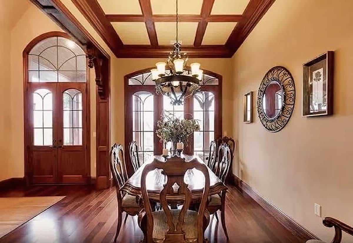 Plan 25646GE: Showcase Craftsman Home Plan with Curved Rear Patio and a 3-Car Garage - 3110 Sq Ft - Image #6 - Craftsman, Mountain