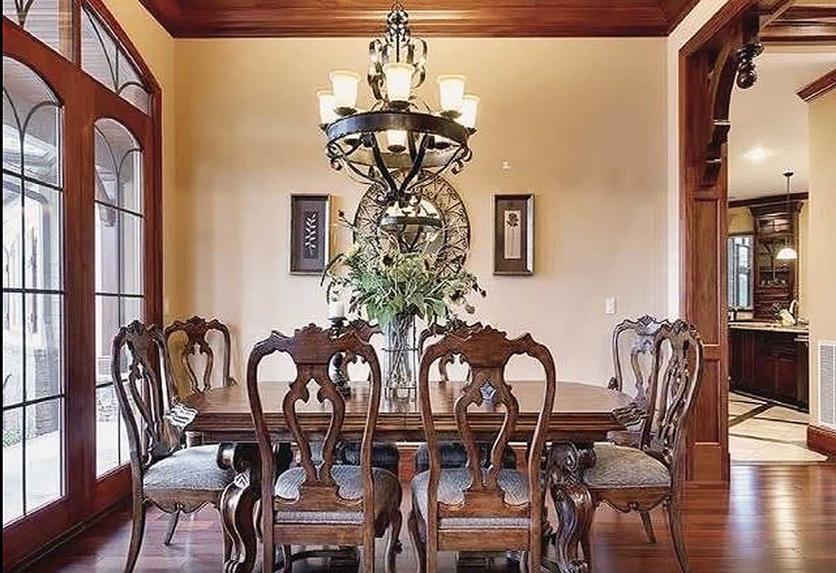 Plan 25646GE: Showcase Craftsman Home Plan with Curved Rear Patio and a 3-Car Garage - 3110 Sq Ft - Image #11 - Craftsman, Mountain