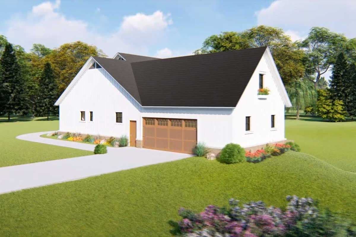 Plan 51186MM: Open Concept 3-Bed Modern Farmhouse Plan - Image #5 - Country, Farmhouse, Modern Farmhouse, Ranch