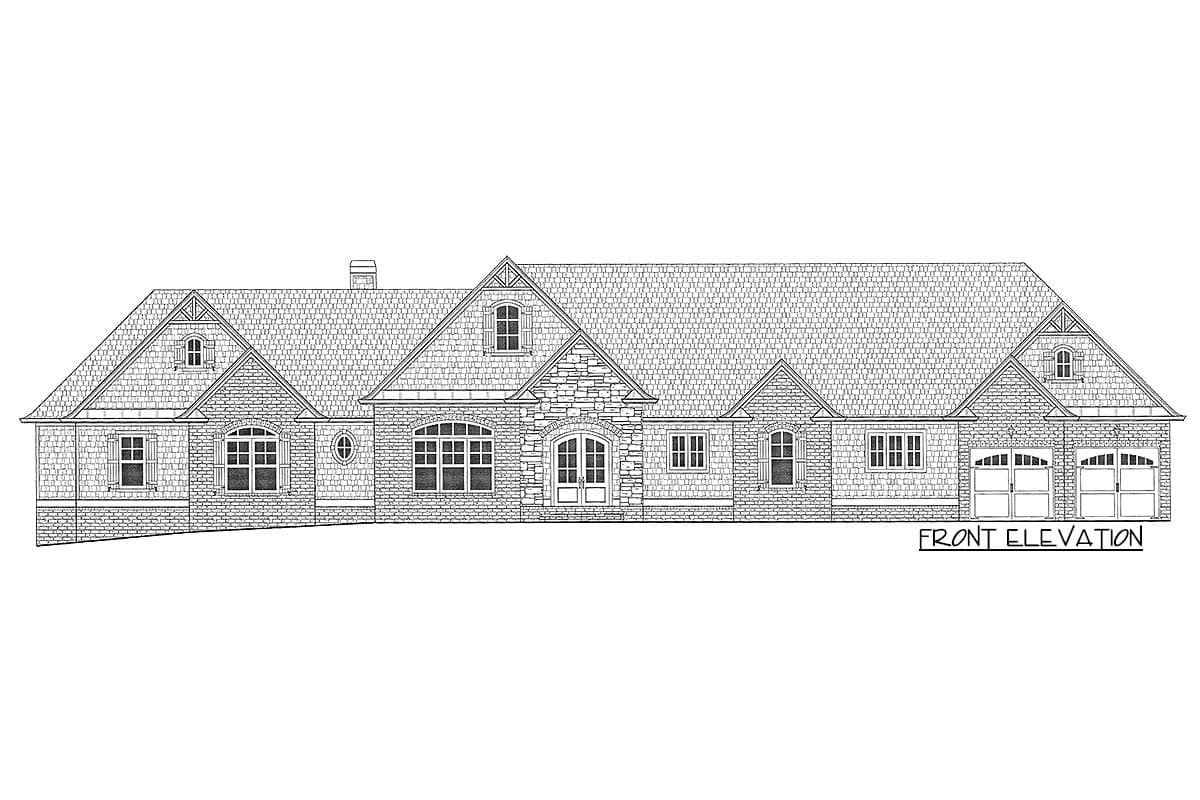 Plan 24387TW: Broad and Spacious Craftsman Home Plan with Fully Loaded Walkout Basement - Image #66 - Country, Craftsman, Mountain, Vacation