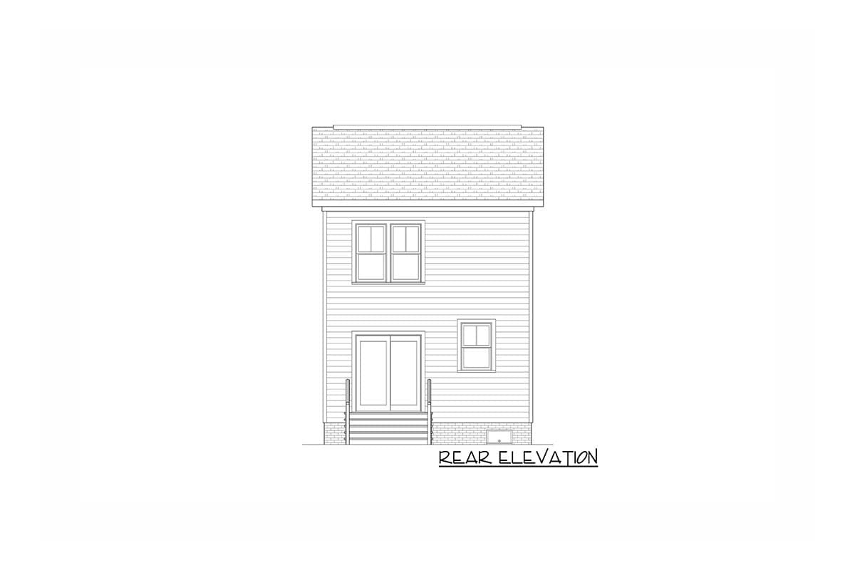 Plan 31535GF: 3-Bedroom Narrow Lot Cottage House Plan - Image #7 - Bungalow, Craftsman, Northwest