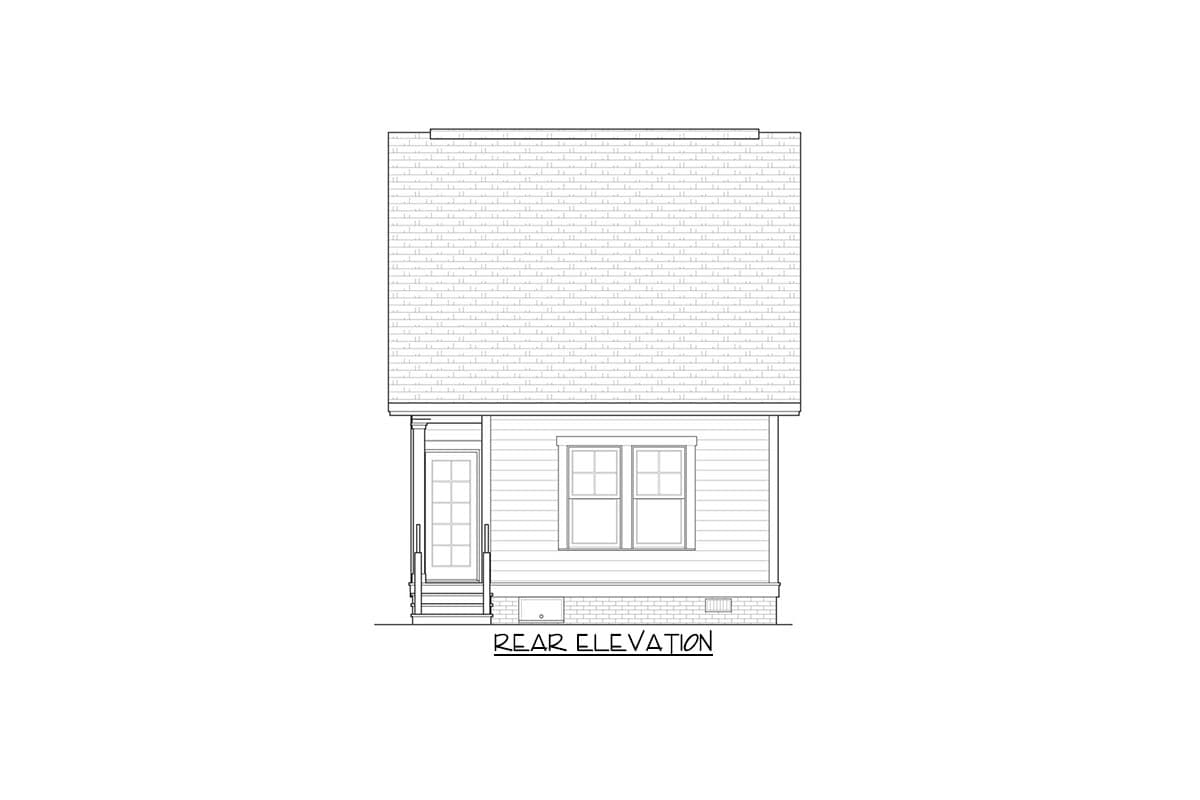 Plan 31529GF: 3-Bedroom Bungalow Plan for a Narrow Lot - Image #7 - Bungalow, Cottage, Country, Craftsman, Vacation