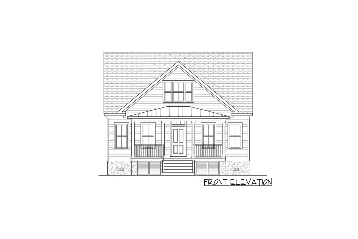 Plan 31534GF: Charming Bungalow Plan with Main-Floor Master - Image #5 - Bungalow, Cottage, Craftsman, Vacation