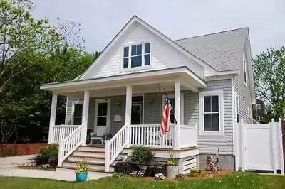 Charming Bungalow Plan with Main-Floor Master