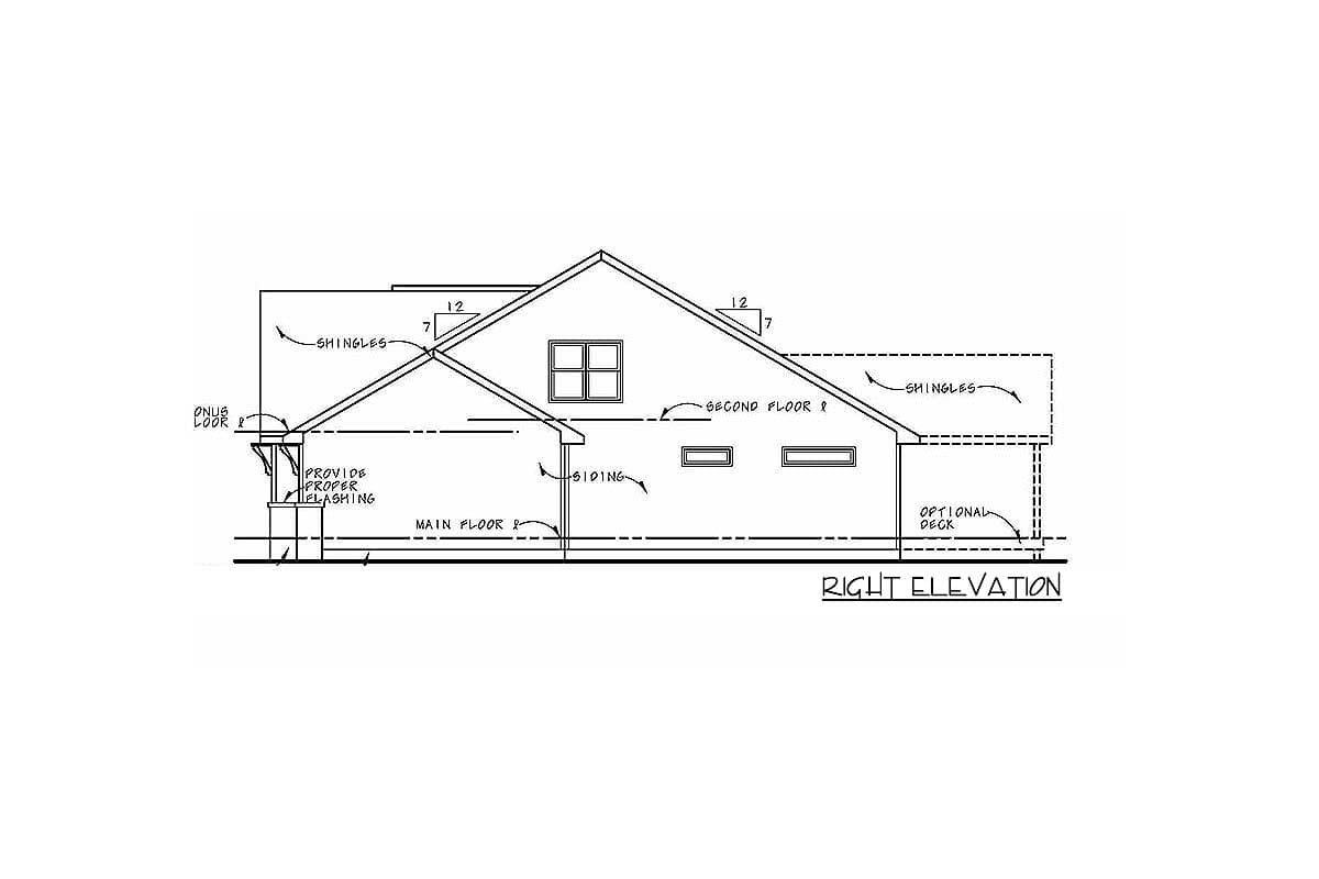Plan 42547DB: Versatile 4-Bedroom Craftsman House Plan with Room to Grow - 2116 Sq Ft - Image #5 - Country, Craftsman, New American, Traditional