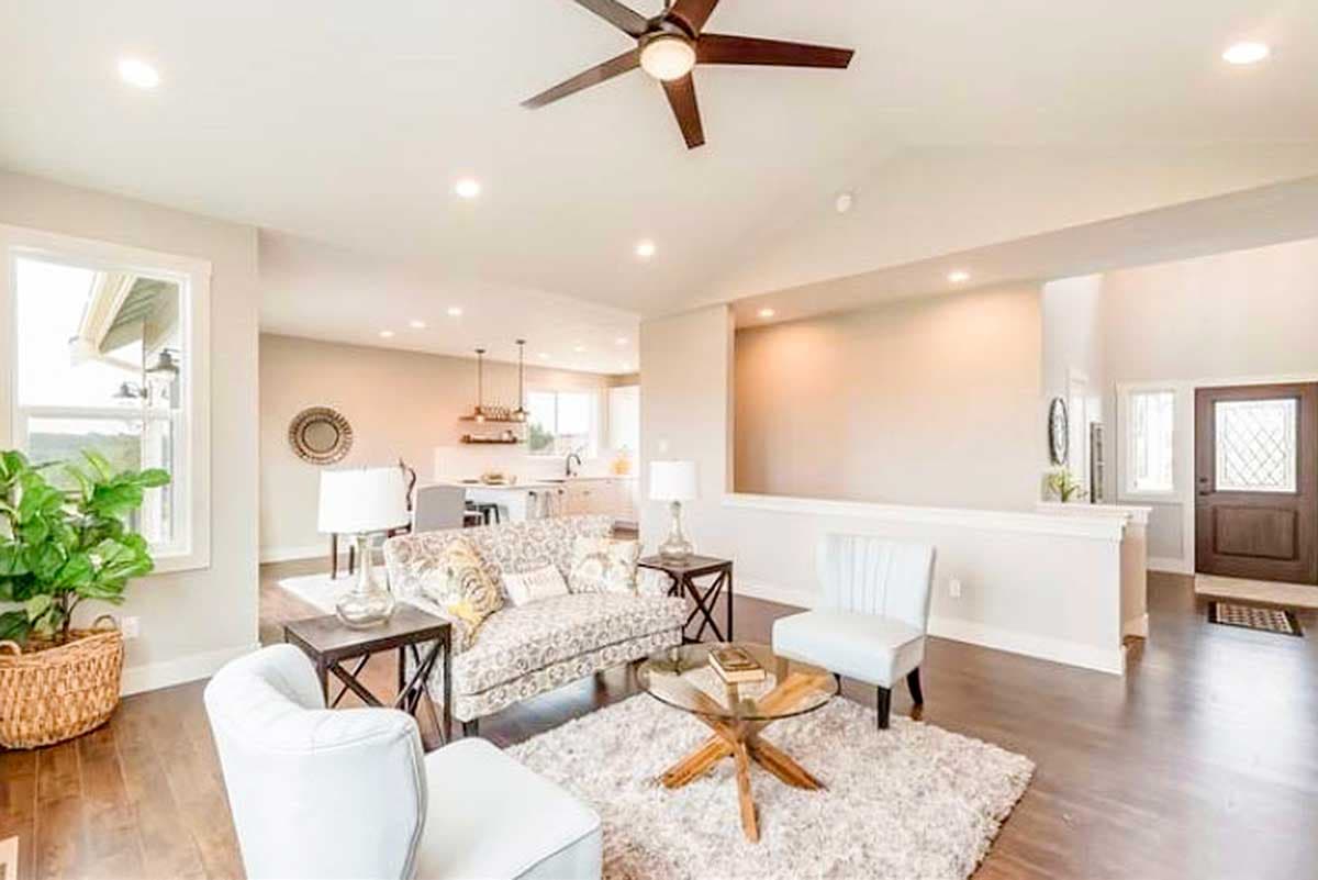 Plan 280019JWD: 3-Bedroom Craftsman House Plan with Den and Walkout Basement - Image #6 - Craftsman, Mountain, Northwest