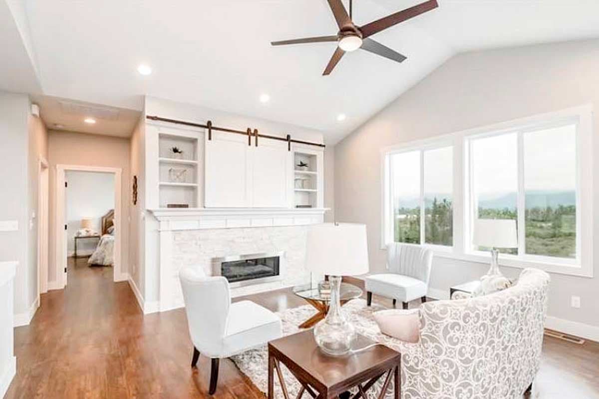 Plan 280019JWD: 3-Bedroom Craftsman House Plan with Den and Walkout Basement - Image #7 - Craftsman, Mountain, Northwest