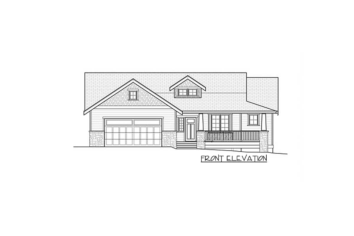 Plan 280019JWD: 3-Bedroom Craftsman House Plan with Den and Walkout Basement - Image #30 - Craftsman, Mountain, Northwest