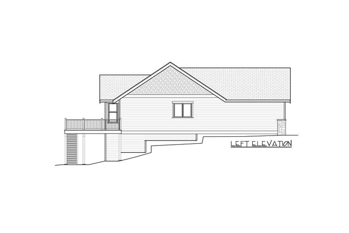 Plan 280019JWD: 3-Bedroom Craftsman House Plan with Den and Walkout Basement - Image #31 - Craftsman, Mountain, Northwest