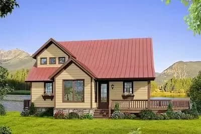 Back Woods 3-Bed Home Plan