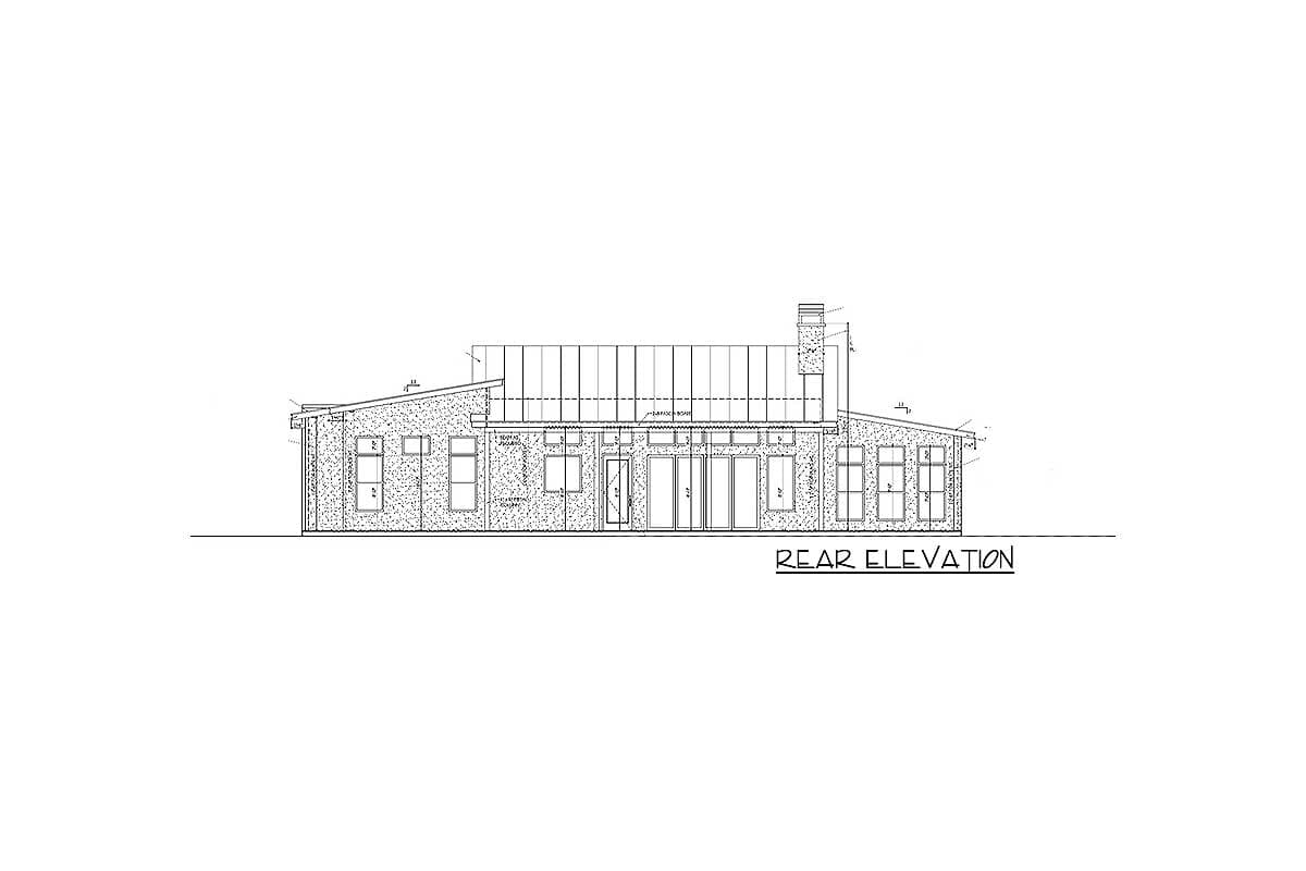 Plan 430042LY:  3-Bedroom Contemporary Home Plan - Image #26 - Contemporary, Mid Century Modern, Modern