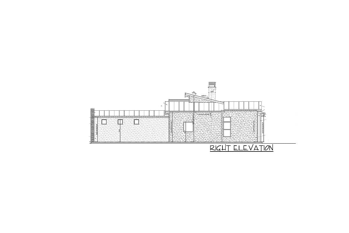Plan 430042LY:  3-Bedroom Contemporary Home Plan - Image #27 - Contemporary, Mid Century Modern, Modern
