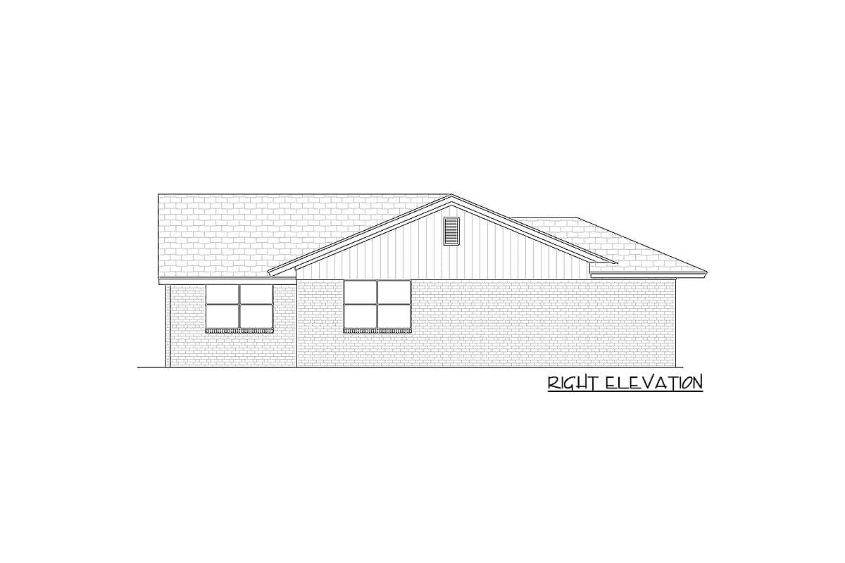 Plan 55203BR: 3-Bedroom Single-Story Modern House Plan  - Image #4