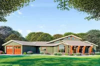 Contemporary Mountain Home With Ample Outdoor Living - 3719 Sq Ft