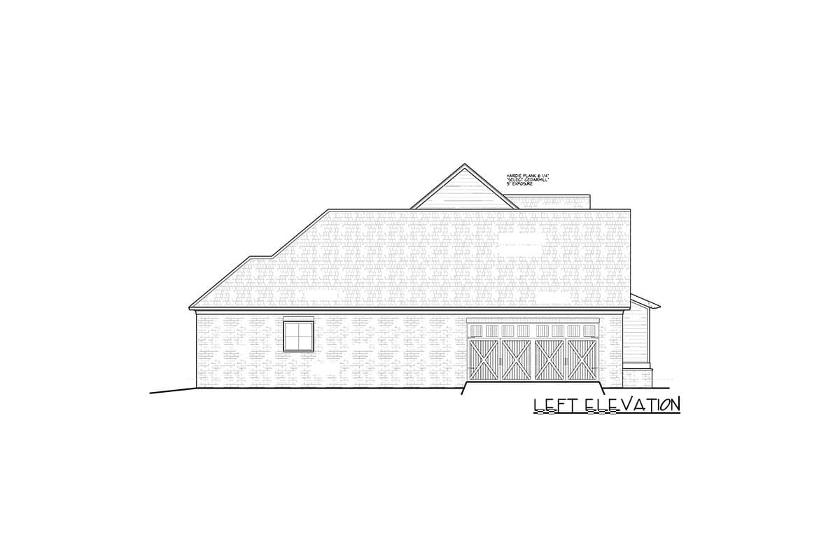 Plan 510044WDY: Charming 3-Bedroom Acadian Farmhouse Plan  - Image #5 - Acadian, Farmhouse, French Country, Louisiana-Style