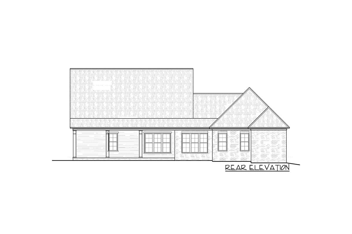 Plan 510044WDY: Charming 3-Bedroom Acadian Farmhouse Plan  - Image #6 - Acadian, Farmhouse, French Country, Louisiana-Style