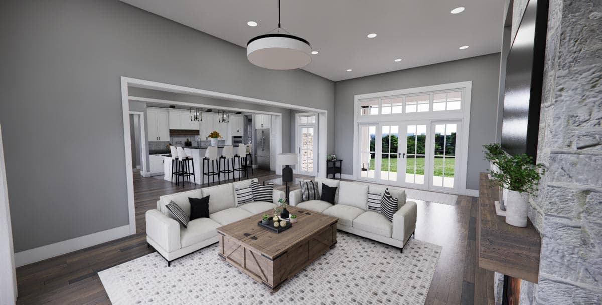 Plan 14667RK: Modern-Meets-Farmhouse with Optional Rear Garage Door to Outdoor Living - Image #13 - Contemporary, Country, Farmhouse, Modern Farmhouse, New American, Southern, Transitional