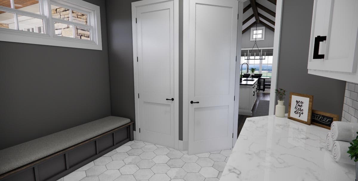 Plan 14667RK: Modern-Meets-Farmhouse with Optional Rear Garage Door to Outdoor Living - Image #25 - Contemporary, Country, Farmhouse, Modern Farmhouse, New American, Southern, Transitional