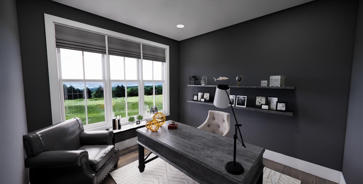 Plan 14667RK: Modern-Meets-Farmhouse with Optional Rear Garage Door to Outdoor Living - Image #28 - Contemporary, Country, Farmhouse, Modern Farmhouse, New American, Southern, Transitional