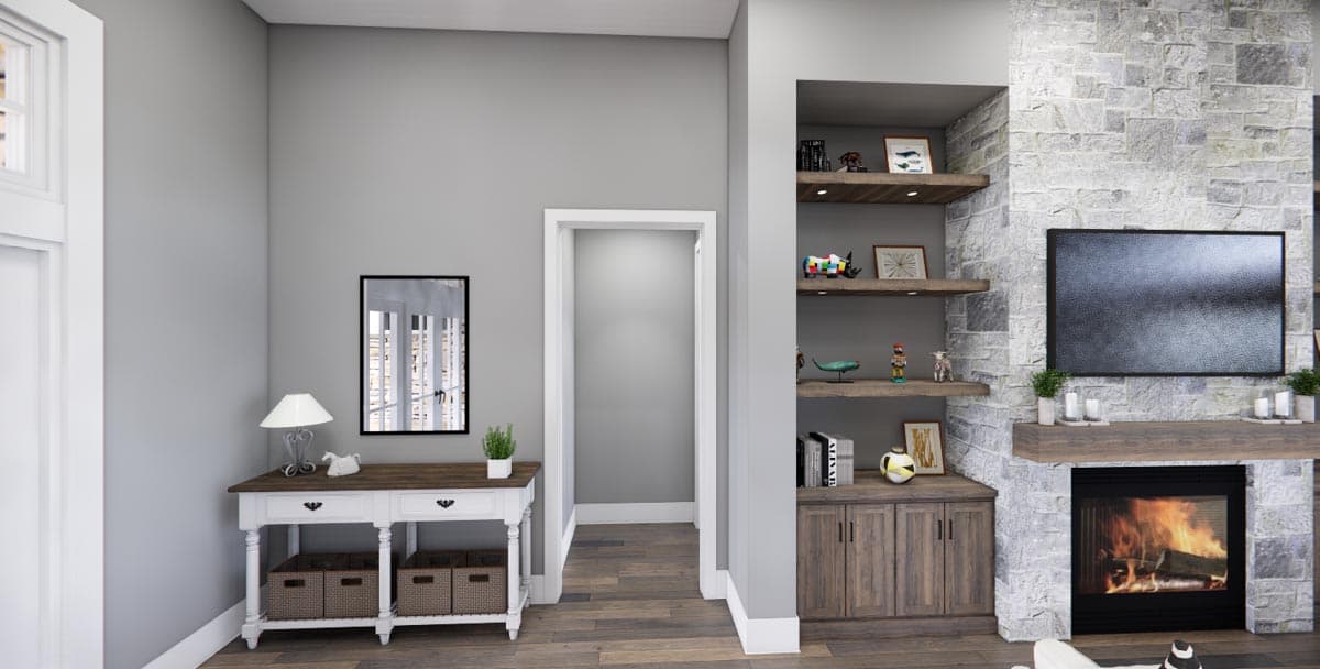 Plan 14667RK: Modern-Meets-Farmhouse with Optional Rear Garage Door to Outdoor Living - Image #30 - Contemporary, Country, Farmhouse, Modern Farmhouse, New American, Southern, Transitional