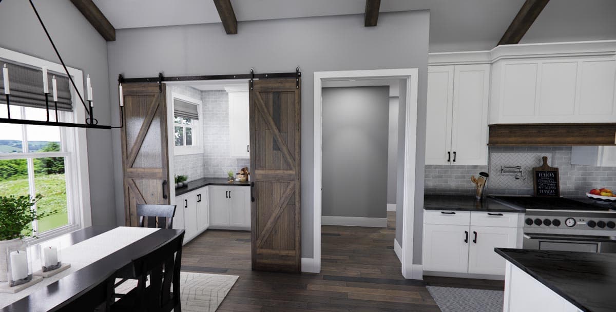 Plan 14667RK: Modern-Meets-Farmhouse with Optional Rear Garage Door to Outdoor Living - Image #37 - Contemporary, Country, Farmhouse, Modern Farmhouse, New American, Southern, Transitional