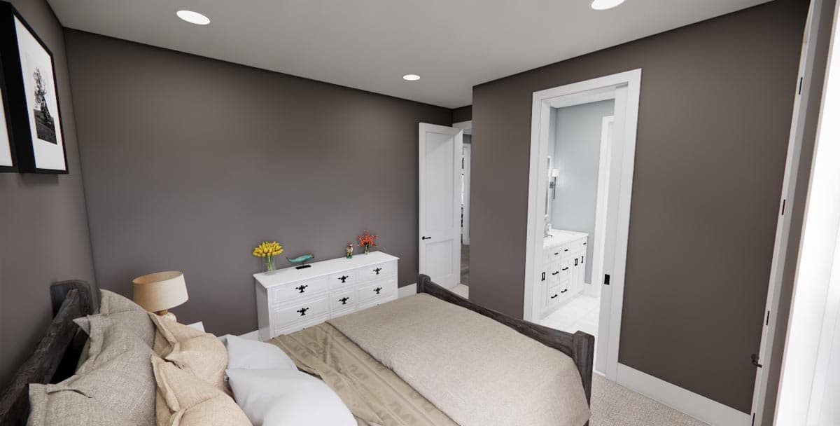 Plan 14667RK: Modern-Meets-Farmhouse with Optional Rear Garage Door to Outdoor Living - Image #39 - Contemporary, Country, Farmhouse, Modern Farmhouse, New American, Southern, Transitional