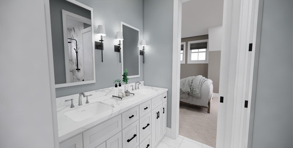 Plan 14667RK: Modern-Meets-Farmhouse with Optional Rear Garage Door to Outdoor Living - Image #40 - Contemporary, Country, Farmhouse, Modern Farmhouse, New American, Southern, Transitional