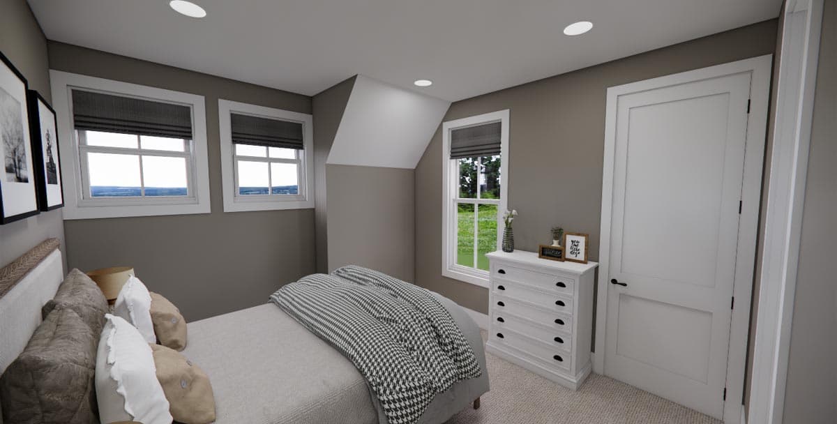 Plan 14667RK: Modern-Meets-Farmhouse with Optional Rear Garage Door to Outdoor Living - Image #41 - Contemporary, Country, Farmhouse, Modern Farmhouse, New American, Southern, Transitional