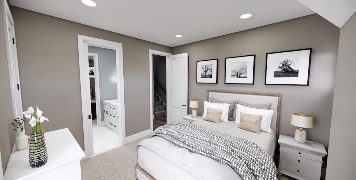 Plan 14667RK: Modern-Meets-Farmhouse with Optional Rear Garage Door to Outdoor Living - Image #42 - Contemporary, Country, Farmhouse, Modern Farmhouse, New American, Southern, Transitional