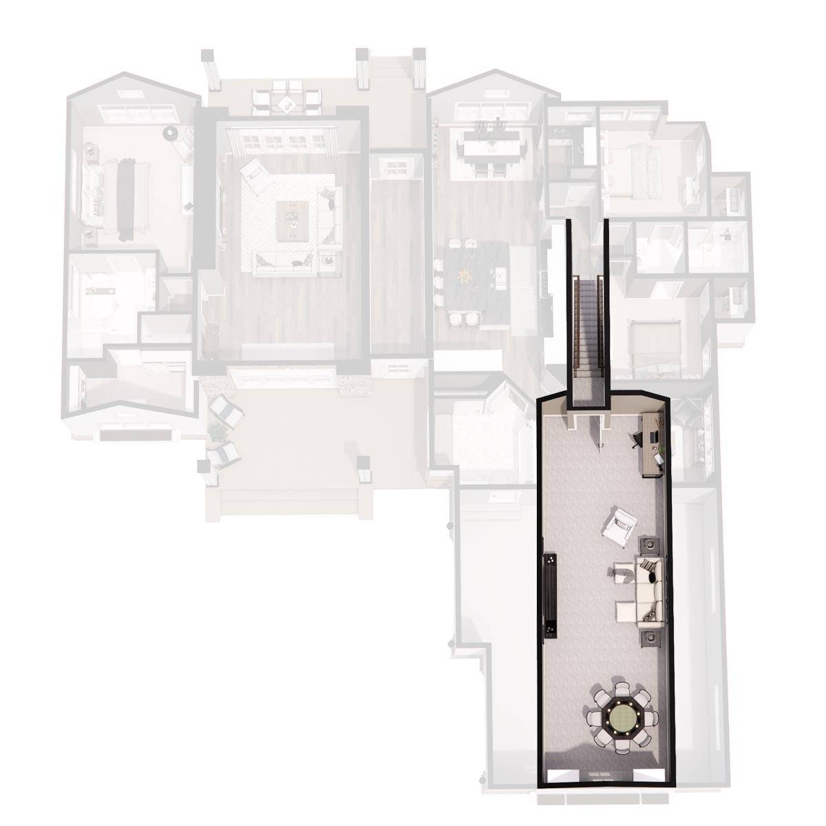 Plan 14667RK: Modern-Meets-Farmhouse with Optional Rear Garage Door to Outdoor Living - Image #48 - Contemporary, Country, Farmhouse, Modern Farmhouse, New American, Southern, Transitional