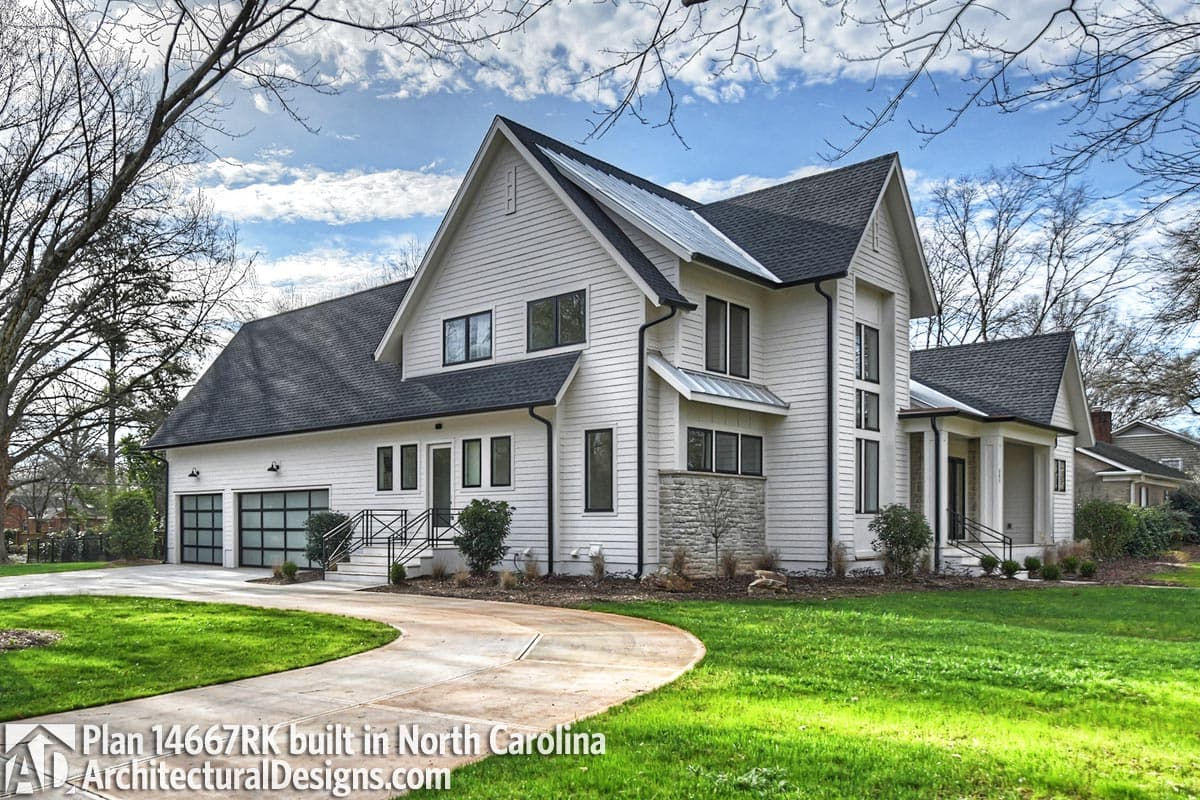 Plan 14667RK: Modern-Meets-Farmhouse with Optional Rear Garage Door to Outdoor Living - Image #6 - Contemporary, Country, Farmhouse, Modern Farmhouse, New American, Southern, Transitional