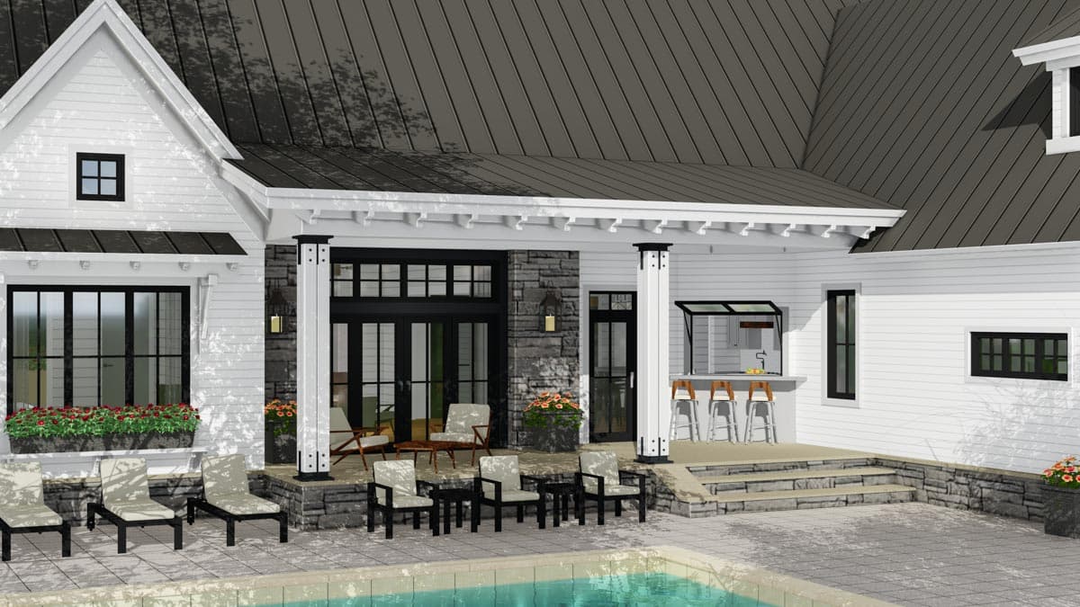 Plan 14668RK: 3-Bed Modern Farmhouse Plan with Finished Bonus Room - 2287 Sq Ft - Image #61 - Country, Farmhouse, Modern Farmhouse, New American, Ranch, Traditional