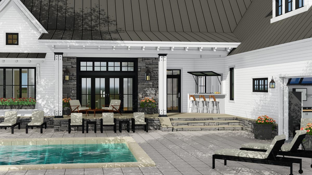 Plan 14668RK: 3-Bed Modern Farmhouse Plan with Finished Bonus Room - 2287 Sq Ft - Image #62 - Country, Farmhouse, Modern Farmhouse, New American, Ranch, Traditional
