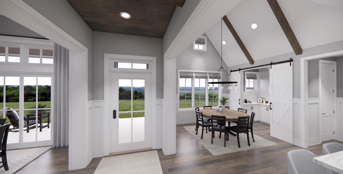 Plan 14668RK: 3-Bed Modern Farmhouse Plan with Finished Bonus Room - 2287 Sq Ft - Image #7 - Country, Farmhouse, Modern Farmhouse, New American, Ranch, Traditional
