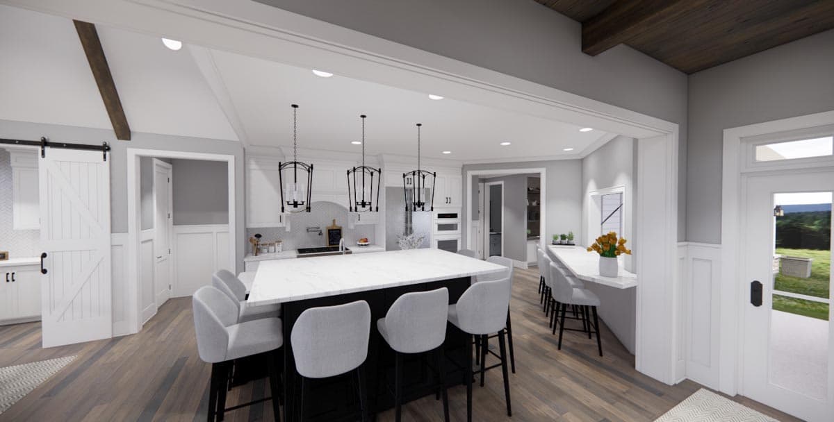 Plan 14668RK: 3-Bed Modern Farmhouse Plan with Finished Bonus Room - 2287 Sq Ft - Image #8 - Country, Farmhouse, Modern Farmhouse, New American, Ranch, Traditional
