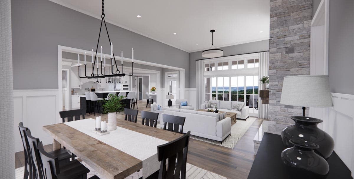 Plan 14668RK: 3-Bed Modern Farmhouse Plan with Finished Bonus Room - 2287 Sq Ft - Image #13 - Country, Farmhouse, Modern Farmhouse, New American, Ranch, Traditional