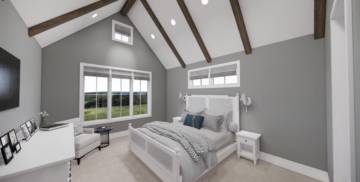 Plan 14668RK: 3-Bed Modern Farmhouse Plan with Finished Bonus Room - 2287 Sq Ft - Image #15 - Country, Farmhouse, Modern Farmhouse, New American, Ranch, Traditional